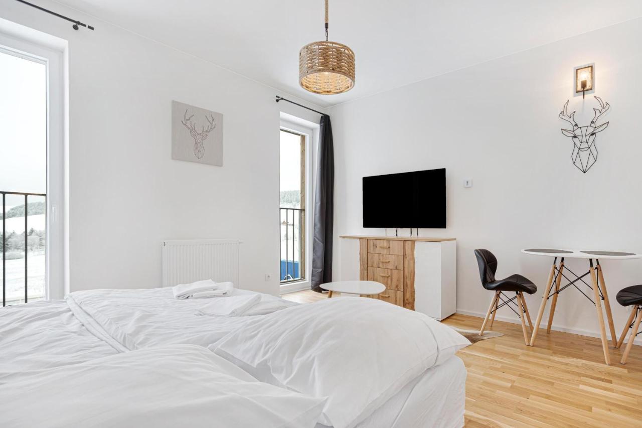 Meadows Apartments Klinovec Loučná pod Klínovcem Dış mekan fotoğraf