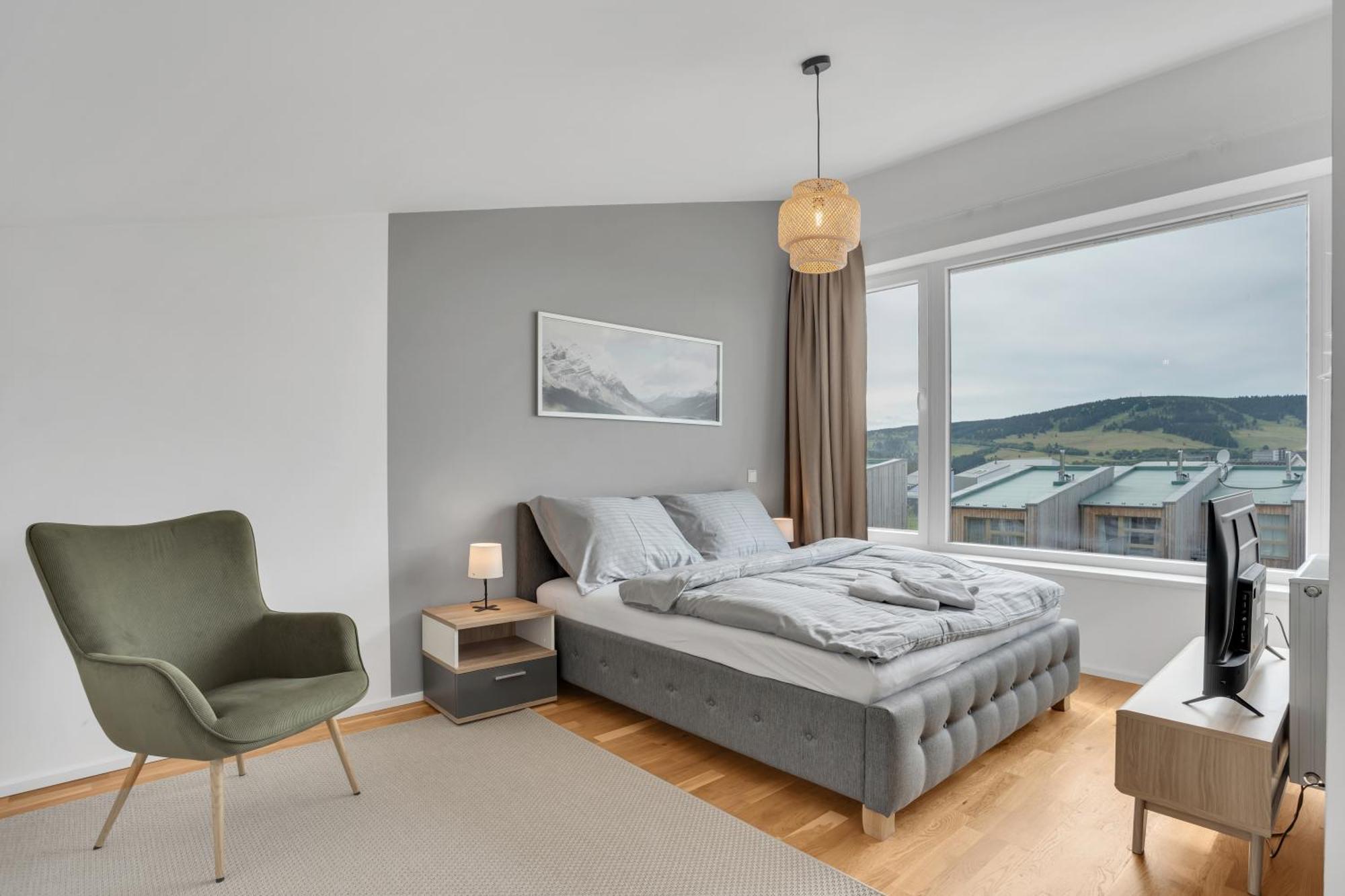 Meadows Apartments Klinovec Loučná pod Klínovcem Dış mekan fotoğraf